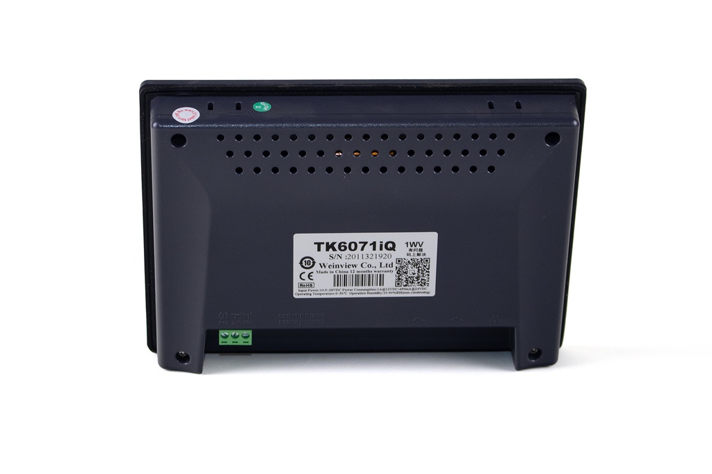 HMI Display Control Panel