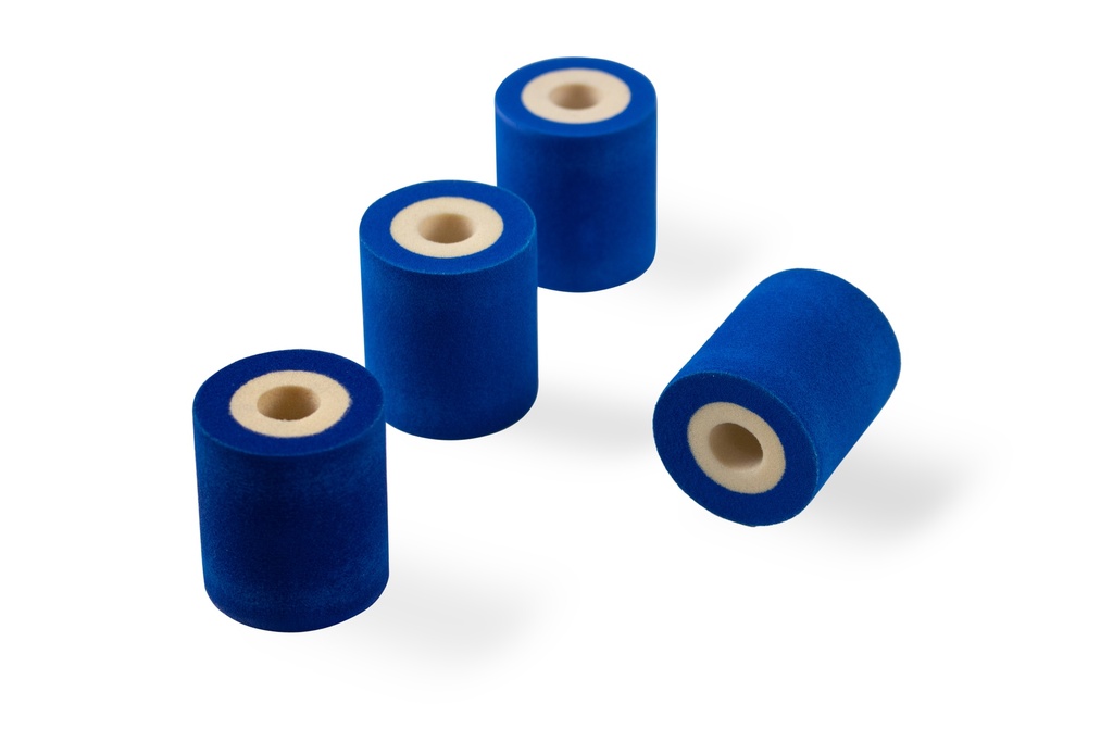 DCP1415 Heated Ink Roller Flow Wrapper Printer Replacement Ink Rolls - Blue