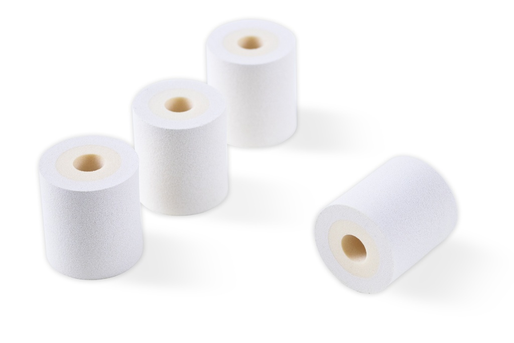 DCP1415 Heated Ink Roller Flow Wrapper Printer Replacement Ink Rolls - White