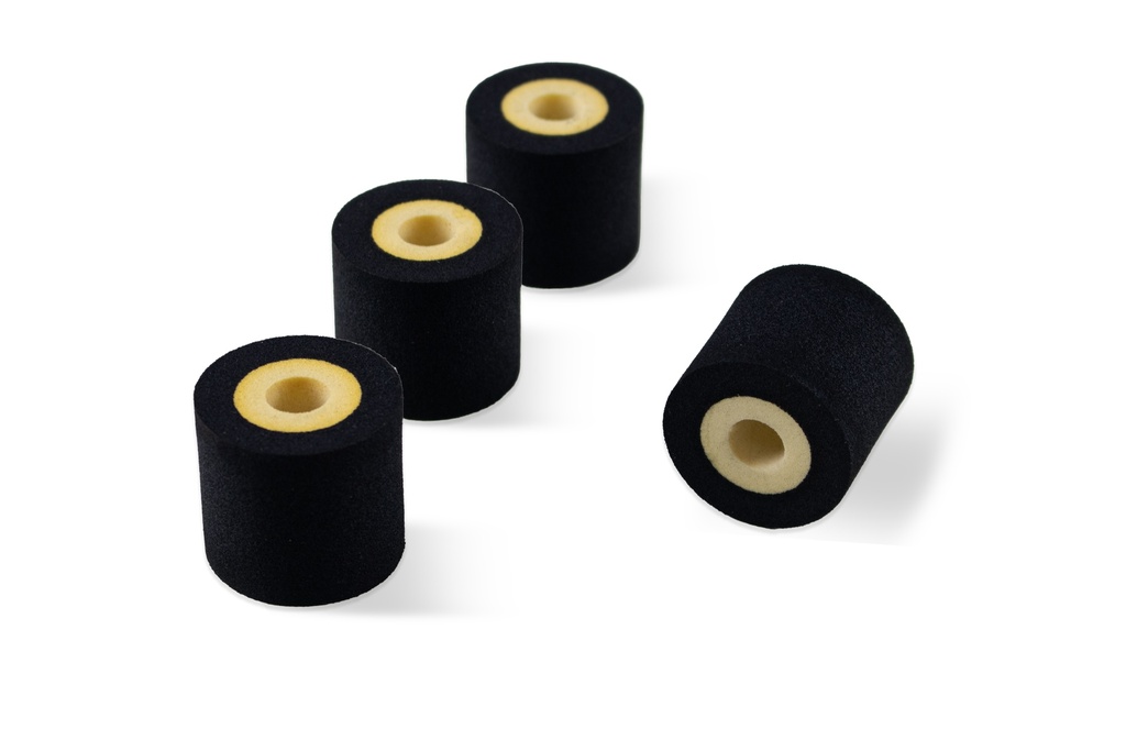 DCP1415 Heated Ink Roller Flow Wrapper Printer Replacement Ink Rolls - Black