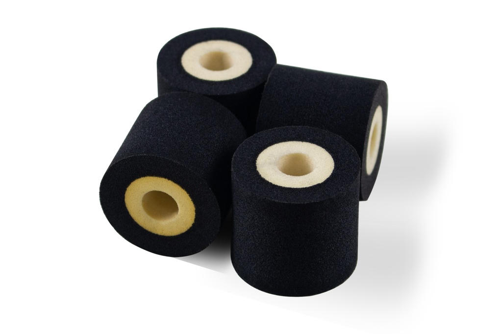 DCP1415 Heated Ink Roller Flow Wrapper Printer Replacement Ink Rolls - Black
