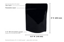 Pack of 100 – dimensions