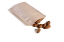 3.1" x 5" x 1.9" Kraft Stand-Up Pouch with Zipper – Pack of 100 – filled example