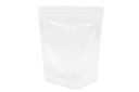 6.7" x 9.5" x 3.54" Clear Stand-Up Pouch with Zipper – Pack of 50 – empty