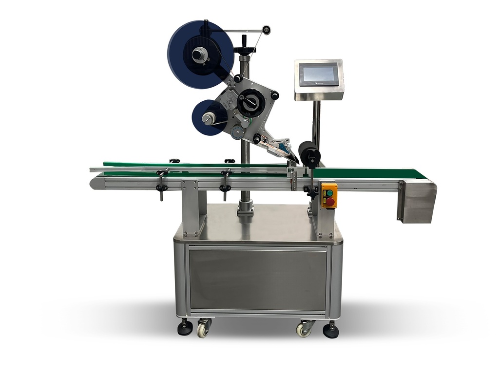 Top Label Applicator Machine