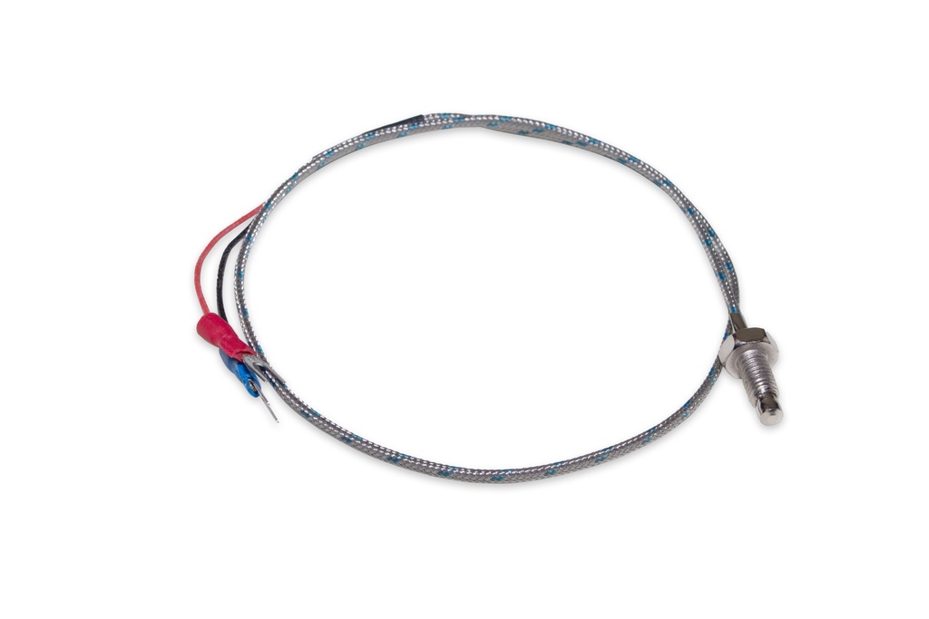 [SCRTCM0610014L0520] Screw Type Thermocouple M6-1.0 x 0.55" (14mm) x 20.472" (520mm) Wire Length