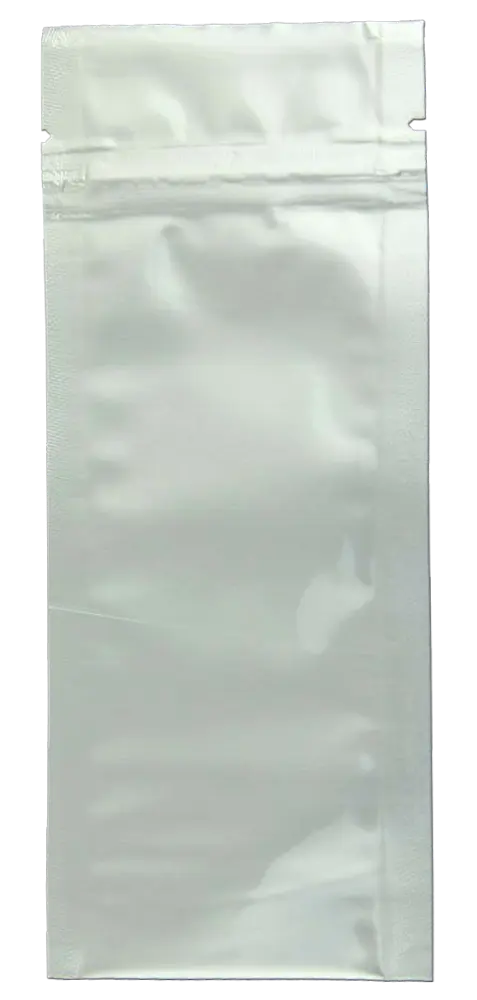 Multipurpose Flat Reclosable Zipper Mylar Bag