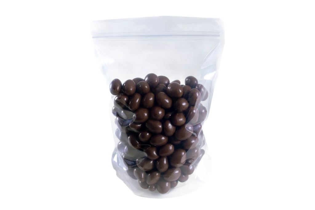6.7" x 9.5" x 3.54" Clear Stand-Up Pouch with Zipper – Pack of 50