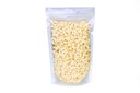 11.38" x 19" x 5.16" Clear/Silver Stand-Up Mylar Pouch with Zipper – Pack of 50