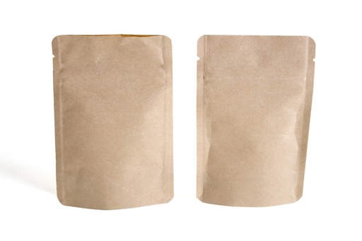 [AMINIKR] 3.1" x 5" x 1.9" Multipurpose Stand-Up Kraft Barrier Bag