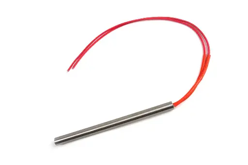 [HET125098146] Cartridge Heater - 0.39" Dia x 5.75" L (9.8mm x 146mm) - 250W - 110V - Stainless Steel Tube Heating Element
